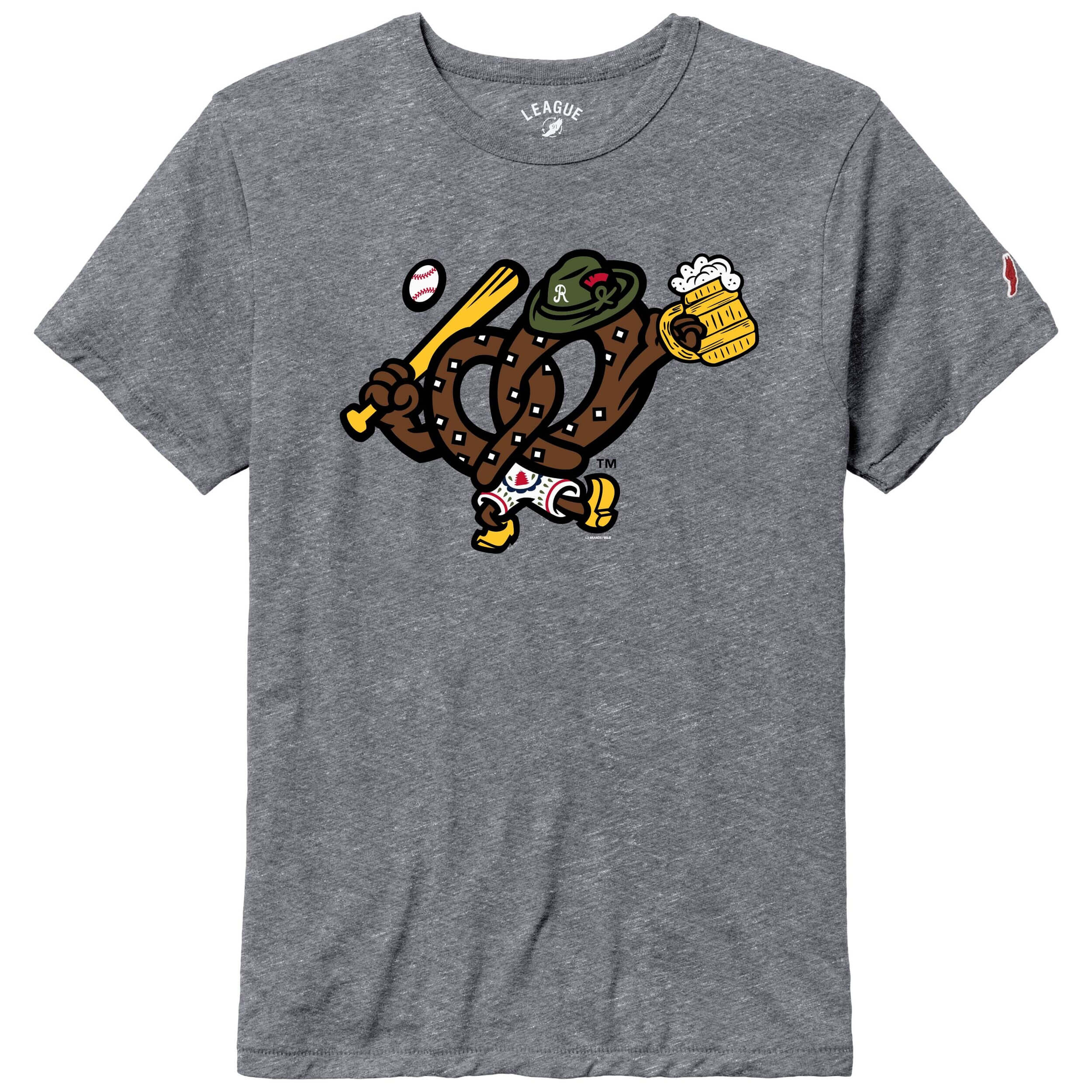 L2 Reading Prost Heather Gray Logo Tee