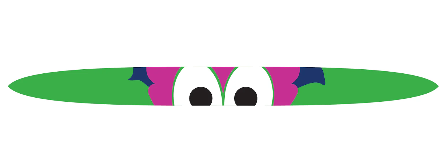 Phillie Phanatic Tie Back Headband