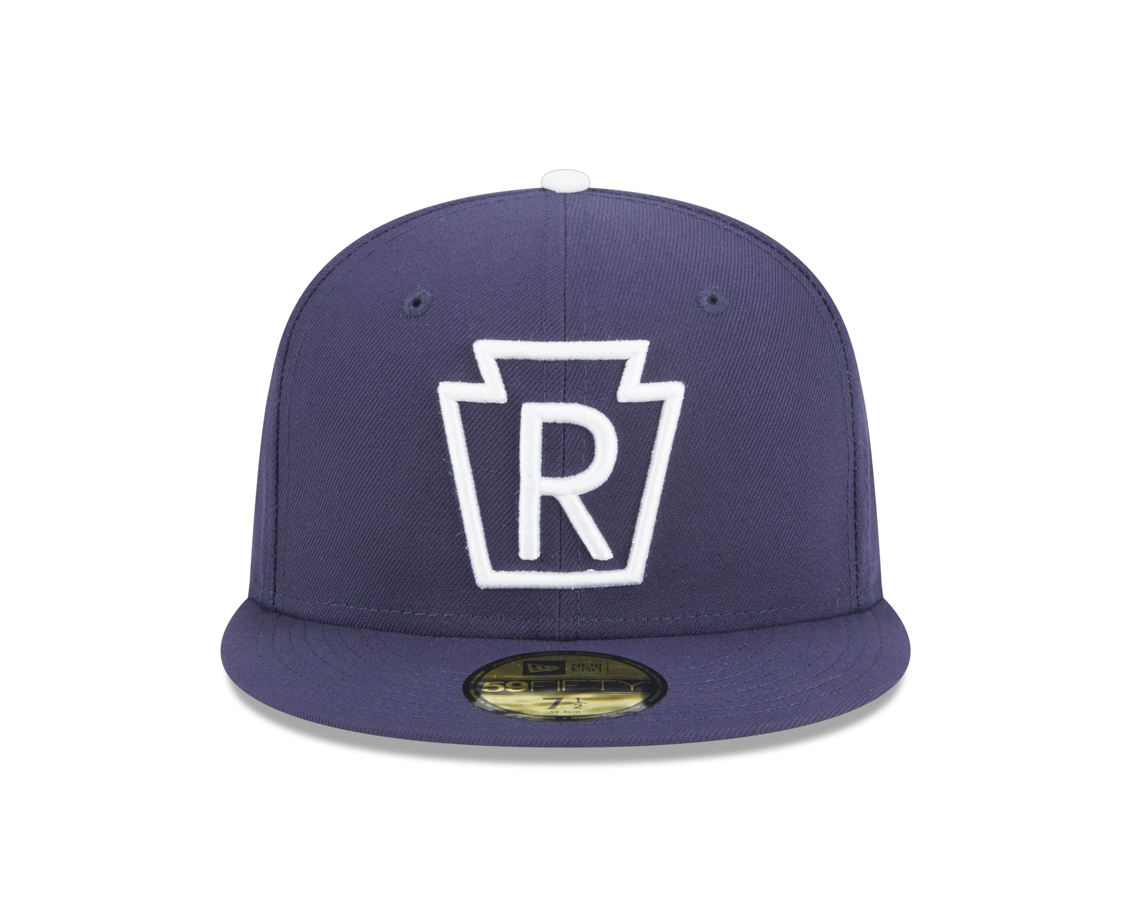 New Era 59Fifty MiLB Theme Nights Reading Keystones Navy On-Field Fitted Hat - Image 2